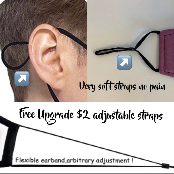 Stained Glass Beauty and the Beast adult face mask - Picture 5 of 6